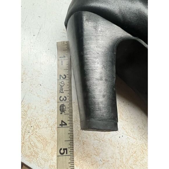 Ride Tec Women's 3 Buckle Riding Boots - Black* Leather * Heeled * Sz 10 - Picture 8 of 10